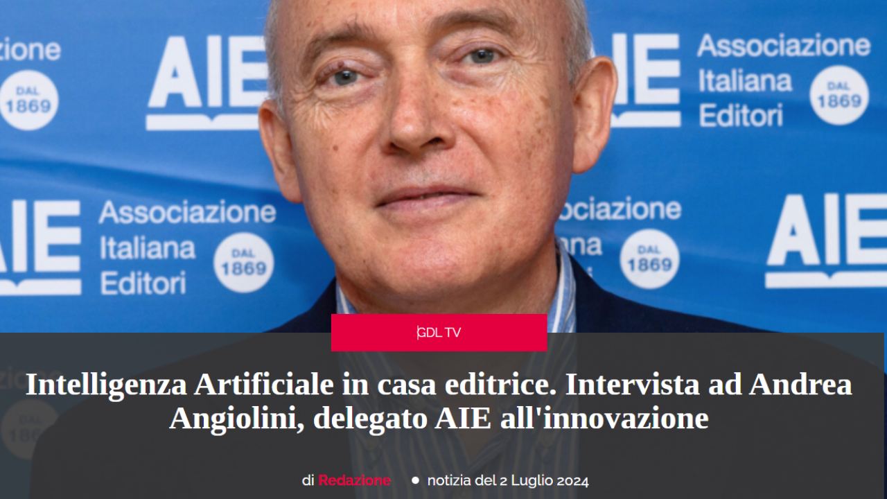 Scopri di più sull'articolo Innovazione e intelligenza artificiale: nuove prospettive per l’editoria italiana